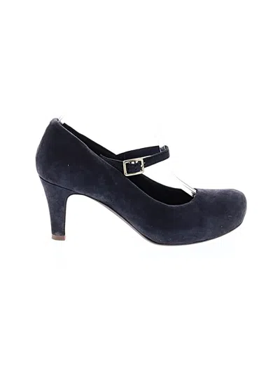 Pre-owned Clarks Heels In Blue