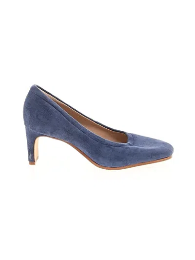 Pre-owned Clarks Heels In Blue