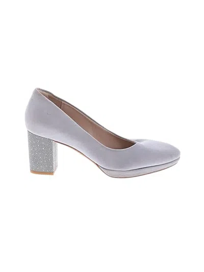 Pre-owned Clarks Heels In Gray