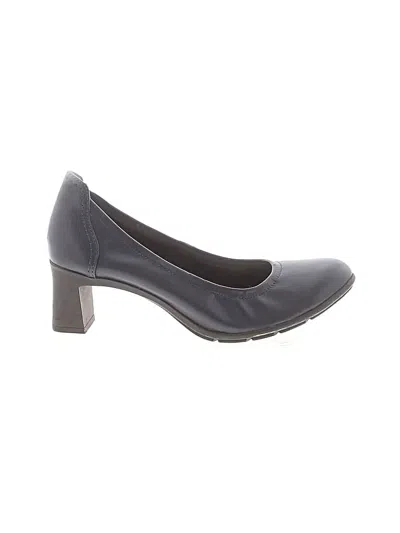 Pre-owned Clarks Heels In Gray