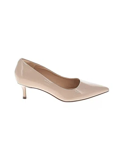 Pre-owned Clarks Heels In Ivory
