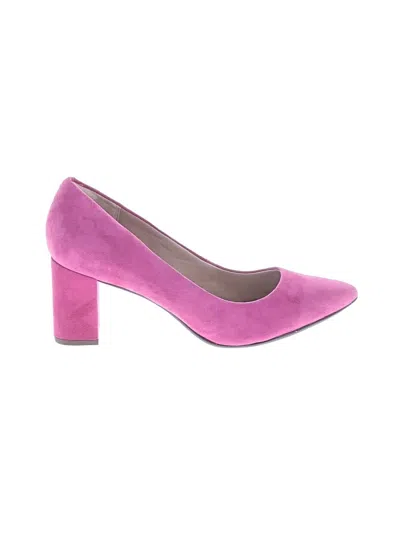 Pre-owned Clarks Heels In Pink