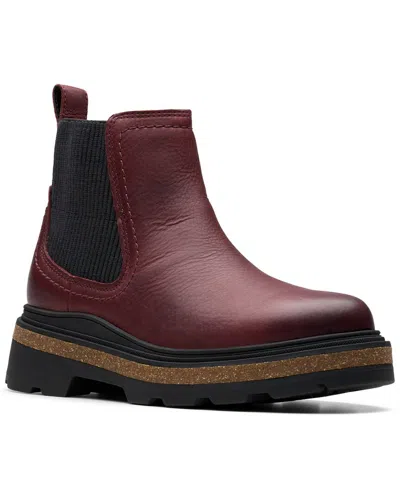 CLARKS CLARKS HENCROFT STEP WP LEATHER BOOTIE