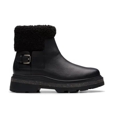 Clarks Hencroftmadiwp In Black Leather