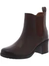 CLARKS HOLLIS SUN WOMENS LEATHER BLOCK HEEL ANKLE BOOTS