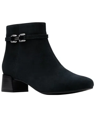 Clarks Iridessa Air Suede Boot In Black