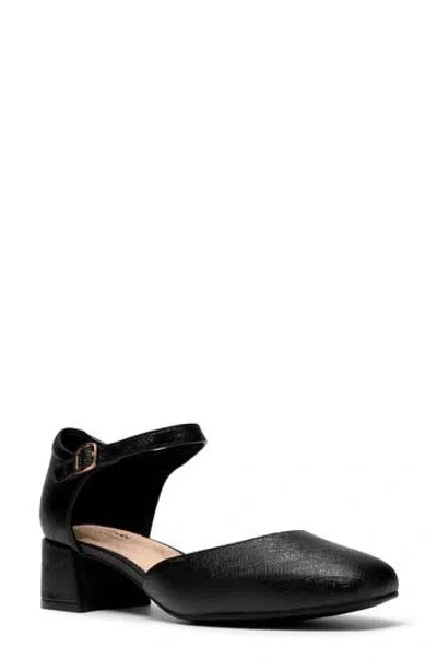 Clarks ® Iridessa Ankle Strap Pump In Black