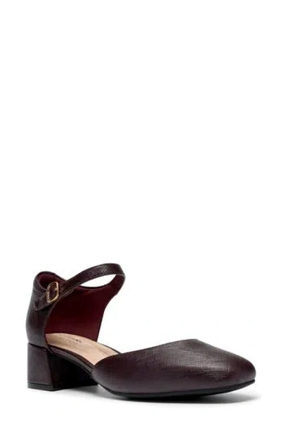 Clarks ® Iridessa Ankle Strap Pump In Black