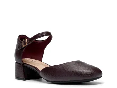 Clarks Iridessa Pump In Merlot