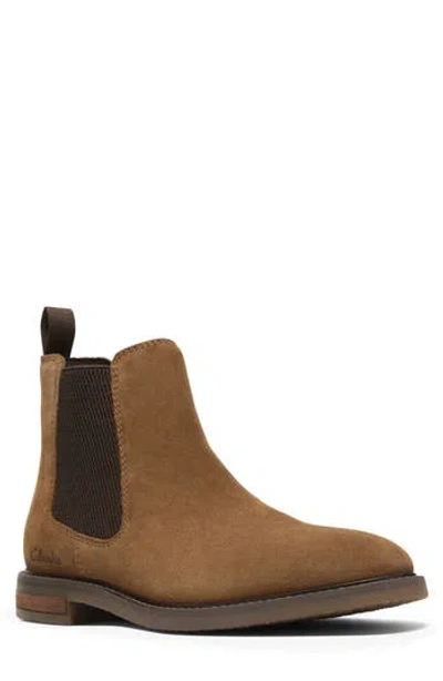 Clarks Jaxen Easy Men's Boots Cola Suede: 13 D - Medium In Brown