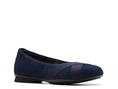 Clarks Jazmynn Gem Slipon In Blue