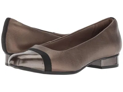 Clarks Juliet Monte Women's Shoes Pewter Leather/synthetic: 5 B - Medium