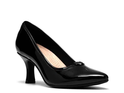 Clarks Kacelyn Grace Pump In Black Patent