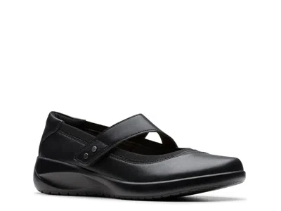 Clarks Kaetlyn Jane Mary Jane Slipon In Black