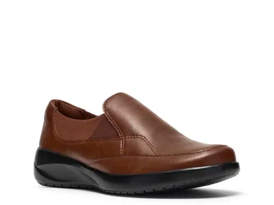 Clarks Kaetlyn Mae Slipon In Brown