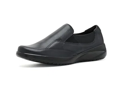 Clarks Kaetlyn Mae Women's Flat Shoes Black Leather: 10 B - Medium