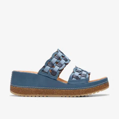 Clarks Kassanda Mule In Blue