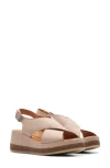 CLARKS KASSANDA STEP WEDGE SANDAL