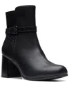 Clarks Keirsta Haley Leather Bootie In Multi