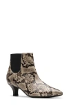 Clarks Women's Collection Kepley Erin Boots In Grey Snake