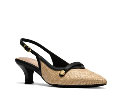 Clarks Kepley Sling Pump In Gold