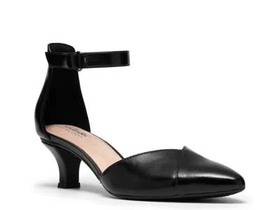 Clarks Kepley Strap Pump In Black