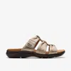 Clarks Kitly Slide In Metallic