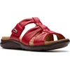 Clarks Kitly Slide In Red