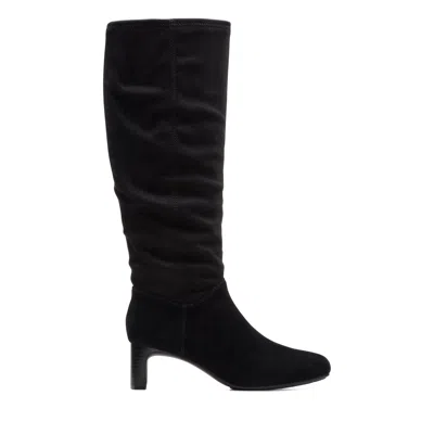 Clarks Kyndall Rise In Black Textile