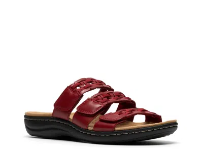 Clarks Laurieann Emma Sandal In Red