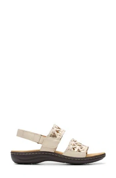 Clarks ® Laurieann Lily Slingback Sandal In White
