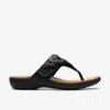 Clarks Laurieann Palm In Black