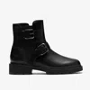 Clarks Collection Lauryl Bay Leather Boot In Black