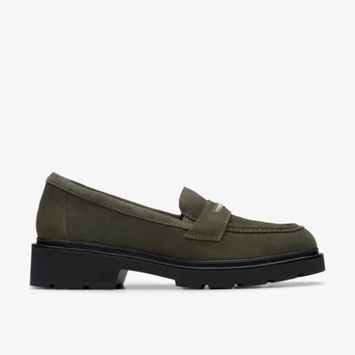 Clarks Lauryl Step In Green