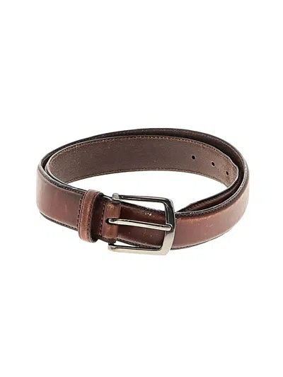 Pre-owned Clarks Leather Belt In Brown