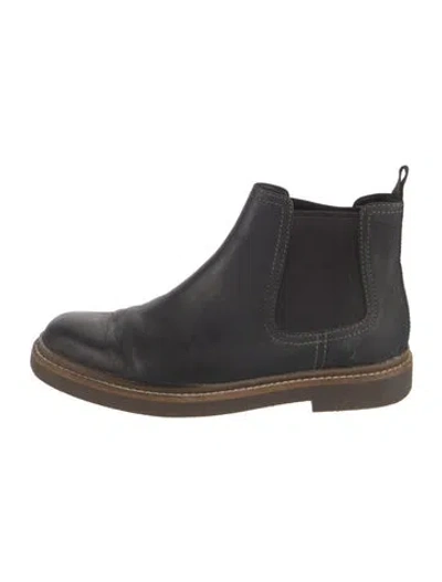 Pre-owned Clarks Leather Chelsea Boots In Multi