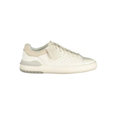 Clarks Courtlite2 Run Calf Leather Sneakers In Animal Print