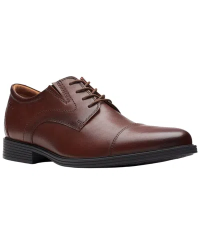 Clarks Leather Oxford In Brown