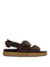 CLARKS LEATHER SANDALS