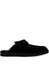 Clarks Leather Slides In Animal Print