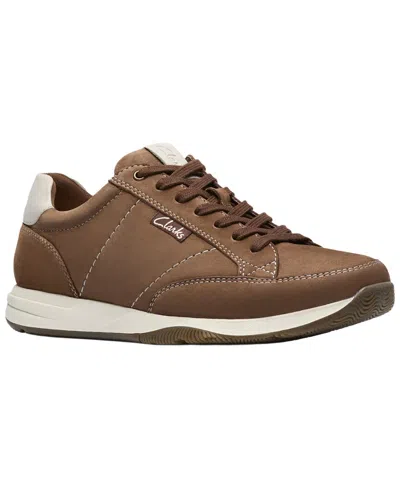 Clarks Leather Sneaker In Animal Print