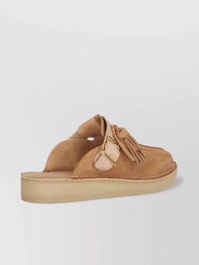 Clarks Trek Mule In Brown