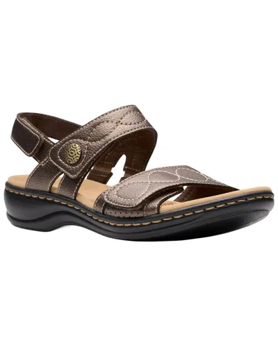 Clarks Leisa Meadow Sandal In Animal Print