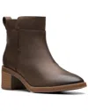 Clarks Lileigh Charm Leather Bootie In Multi