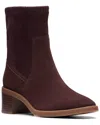 Clarks Lileigh Holly Suede Boot In Multi