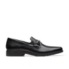 Clarks Lite Bit In Black Leather In Black