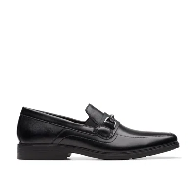 Clarks Lite Bit In Black Leather