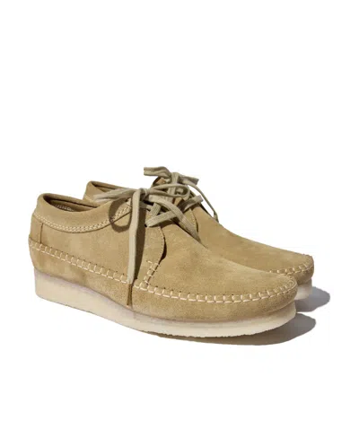 Clarks Logo Casual Shoes In Nude