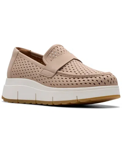 Clarks Loriini Edge Nubuck Loafer In Animal Print