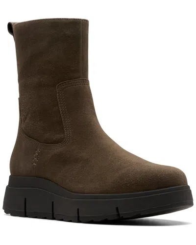 CLARKS CLARKS LORIINI MAY SUEDE BOOTIE